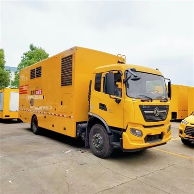 Dongfeng 4 Axle 1000KW Mobile Generator Truck suppliers